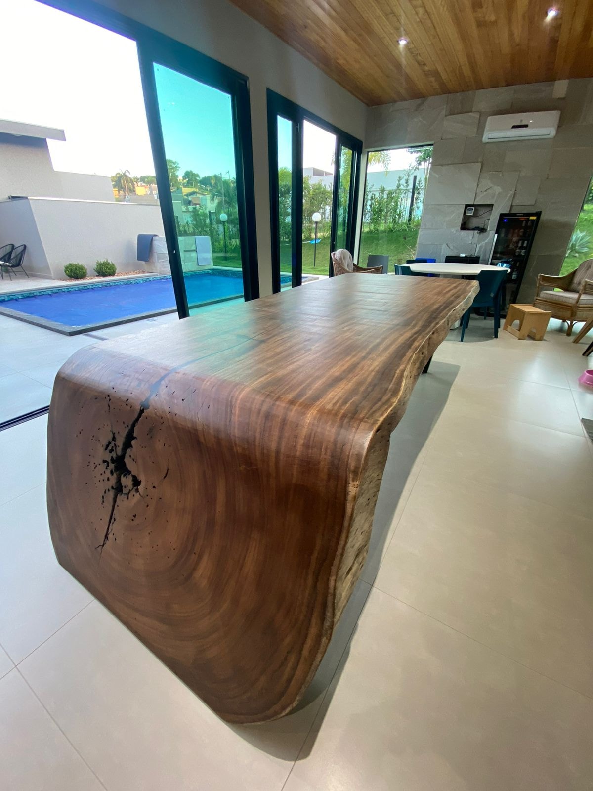 Jacaranda Waterfall Table